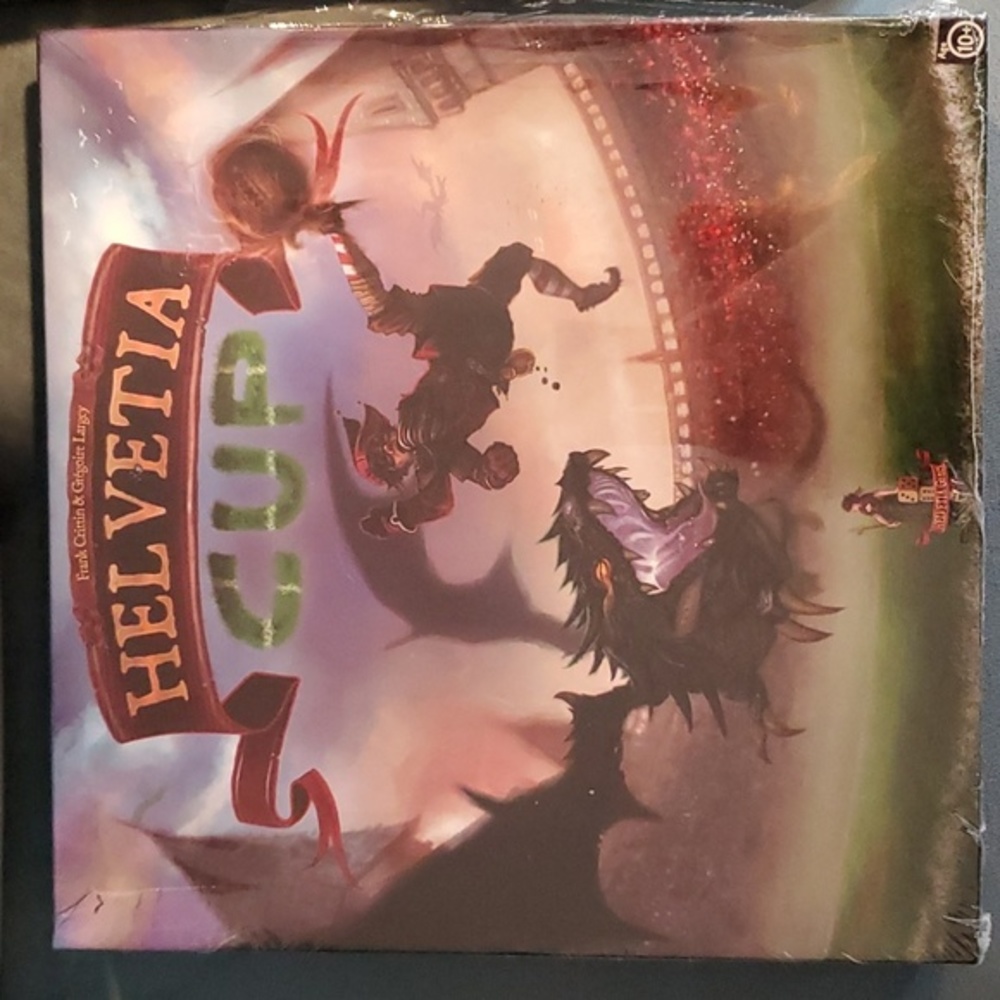 Helvetia Cup Board Game by Frank Crittin and‎ Gregoire Largey NWT